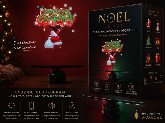 Noel Vision™ 3D Hologram Projector