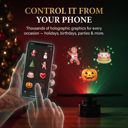 Noel Vision™ 3D Hologram Projector